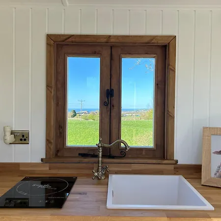 Fernlea Luxury Shepherds Hut & Hot Tub Chalet *