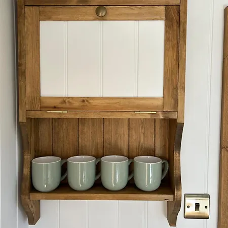 Fernlea Luxury Shepherds Hut & Hot Tub Chalet *